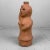 1960s Unglazed Terracotta Figurine of Woman Carrying Water, Miyazaki, Japan, 1960s For Sale - Image 5 of 9