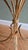 Mid 20th Century Hollywood Regency Gold Sheaf of Wheat Accent Table For Sale - Image 5 of 9