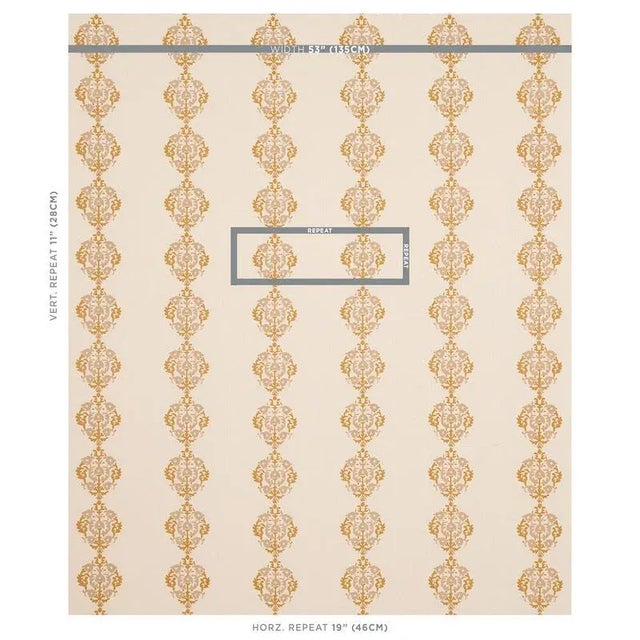 Based on an antique embroidery detail, Constantine is a wonderfully evocative take on a stripe. Printed on a deliciously...