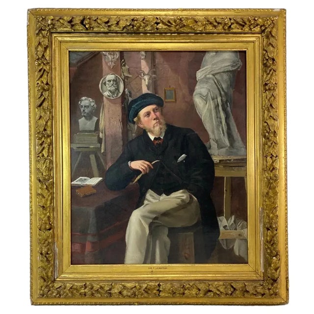 Scottish School Oil on Canvas Painting, Portrait of a Man For Sale - Image 13 of 13