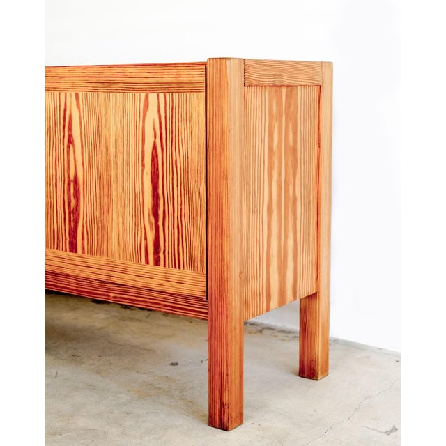 1970s Rustic-Chic Fir Sideboard For Sale - Image 4 of 7