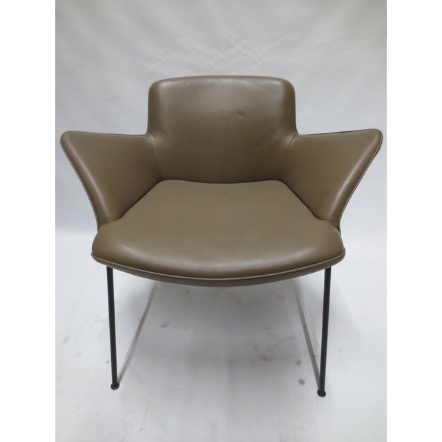 2010s Walter Knoll Burgaz Armchair (New) For Sale - Image 5 of 9
