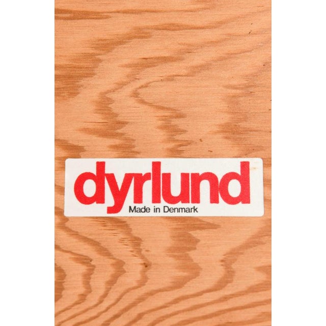 Wood Vintage Danish Dining Chairs in Rosewood and Leather from Dyrlund, 1960s, Set of 8 For Sale - Image 7 of 10