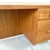 Mid-Century Modern Vintage Mid-Century Scandinavian Modern Teak Single Pedestal Desk For Sale - Image 3 of 18