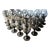 Service for 12: Vintage Libbey Classic Smoke Glassware Set - 24 Pieces For Sale
