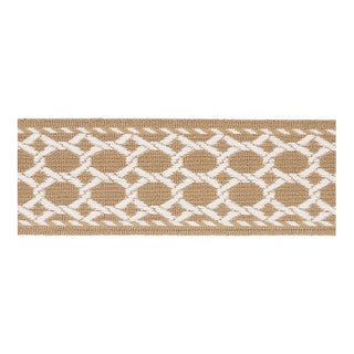 Schumacher Lattice Tape in Sand For Sale