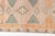 Peach 1960s Low Pile Wool Runner Rug For Sale - Image 8 of 10