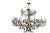 Large Hollywood Regency Calla Lily Chandelier with 12 Lights attributed to Hans Kögl, 1970s For Sale - Image 15 of 16