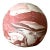 Vintage Boho Artisanal Scagliola Pigmented Plaster Sphere For Sale