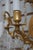 Pair Vintage Brass & Crystal 9 Arm Lighted Wall Sconces For Sale In Philadelphia - Image 6 of 11