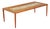 Mid-Century Danish Rectangular Teak Coffee Table with a Tile Inlays by HW Klein for Bramin, 1960s For Sale
