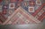 Red Blue Late 19th Century Square Caucasian Kuba Rug no. j5269 For Sale - Image 8 of 8