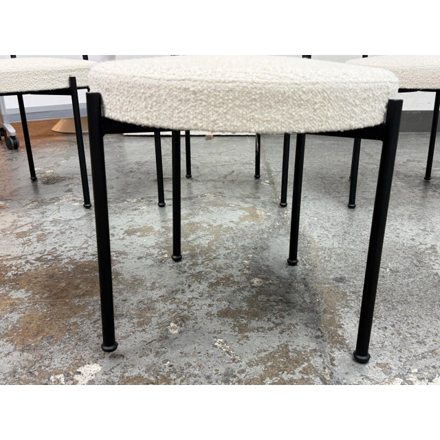 Ivory Omar De Biaggio for Cb2 Inesse Dining Chairs, Set of Four For Sale - Image 8 of 12