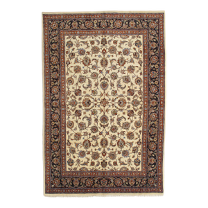 Antique Persian Mashad Rug 6'6" X 9'7"