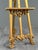 Gold Large Carved and Gilded Wooden Easel For Sale - Image 8 of 9