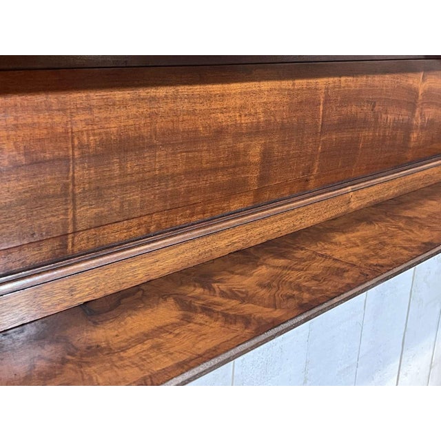 Early 20th Century English Walnut Shelf For Sale - Image 10 of 11