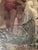 After Pierre Puvis de Chavannes, The Evolution of Man, 1890s, Oil Painting on Canvas, Set of 3 For Sale - Image 10 of 11