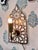 Wood Mother of Pearl Inlaid Wall Sconce For Sale - Image 7 of 10