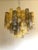 Amber and Fume’ “Tronchi” Murano Glass Chandelier in Venini Style For Sale - Image 6 of 8