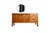 Vintage Oak Sideboard with Circular Mirror, 1960s For Sale - Image 3 of 12