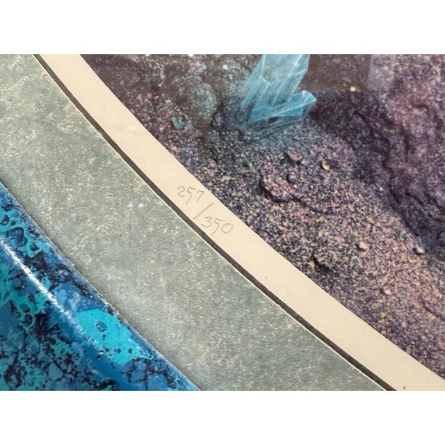 Realism 1980s Gateway to Atlantis by David Miller Original Lithograph, Hand Signed and Numbered For Sale - Image 3 of 4