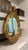 Vintage Large Scale American Federal Revival Giltwood Eagle Crest Round Mirror For Sale - Image 4 of 17