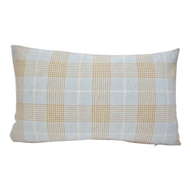 Jacques Bouvet Et Cie "Twinh Peaks" 20" X 12" Wool Pillow For Sale