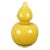 Yellow Bottle Gourd Shape Vase For Sale