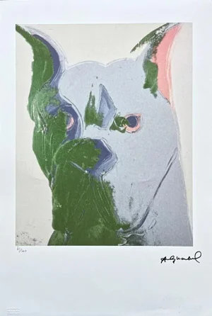 After Andy Warhol, Dog, 1980s, Lithograph