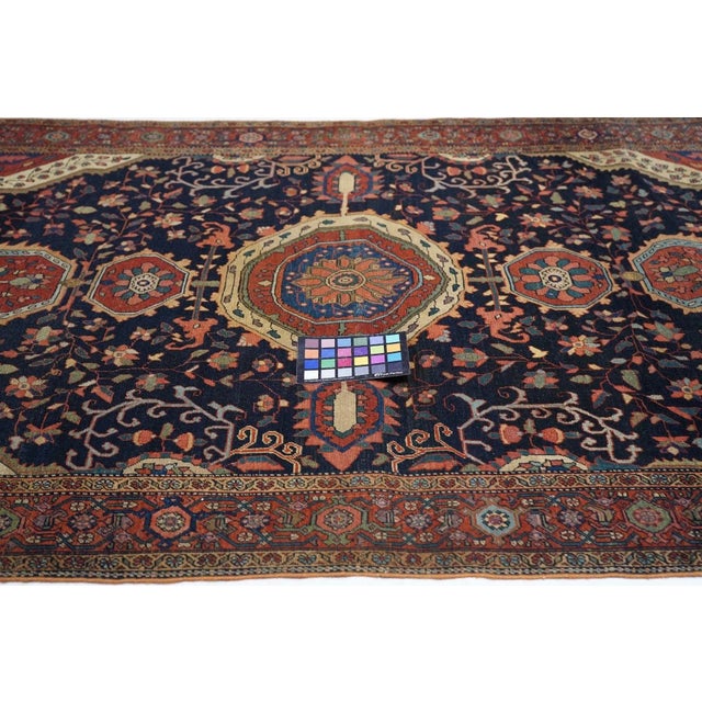 Late 18th Century Late 18th Century Antique Farahan Sarouk Rug 4'0'' x 6'4'' For Sale - Image 5 of 12