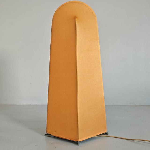 Kazuki Fabric Floor Lamp by K. Takahama for Sirrah, 1970s For Sale - Image 12 of 18
