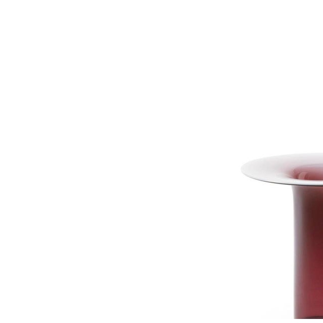 Modern Ametista Sfumato Vase in Hand-Blown Glass from Cassina Silvan For Sale - Image 6 of 12