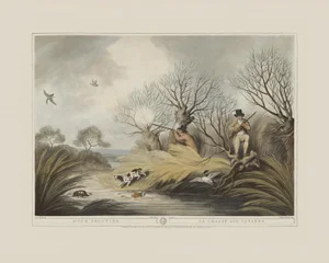 Duck Shooting- Giclee Print From British Field Sports