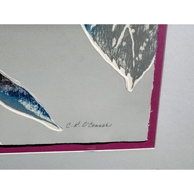 1990s Original Signed Numbered Catherine O'Connor "Fresh Cuts I" and "Fresh Cuts Ii" Framed Prints - Set of 2 For Sale - Image 10 of 12