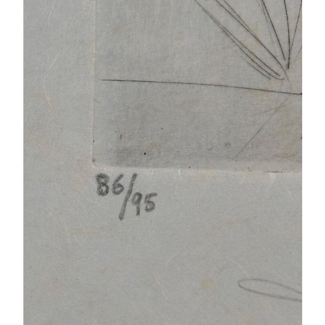 1970s Share Dali Petite Nus (Apollinaire) J Hand Signed Numbered Etching Surreal Art For Sale In Miami - Image 6 of 6