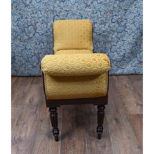Antique Regency Stool or Window Seat, 1820s For Sale - Image 6 of 9