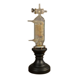 Lamp Resembling a Blown Glass Scientific Tube, 1930s For Sale