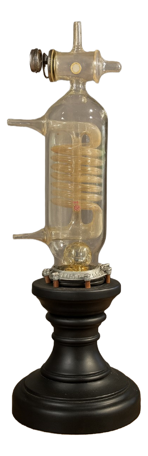 Lamp Resembling a Blown Glass Scientific Tube, 1930s