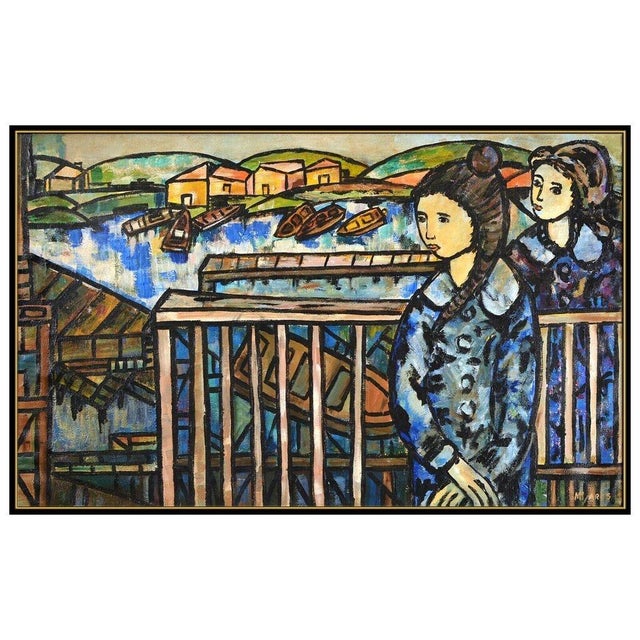 Figurative Mid 20th Century Delette, José Mijares For Sale - Image 3 of 5