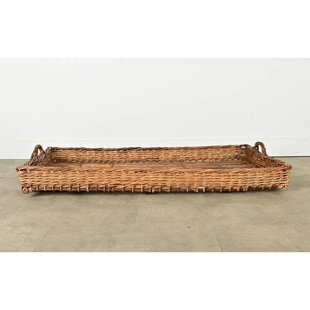Rustic European French 19th Century Harvest Drying Basket For Sale - Image 3 of 7