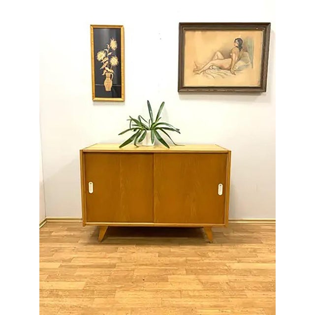 Mid-Century Sideboard attributed to Jiří Jiroutek for Interiér Praha, Czechoslovakia, 1960s For Sale - Image 4 of 8