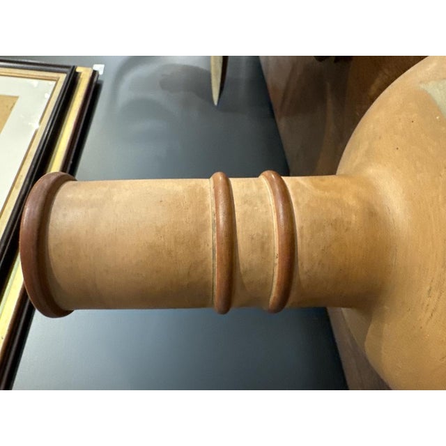 Japanese Ceramic Vase by Creil for Creil For Sale - Image 3 of 9