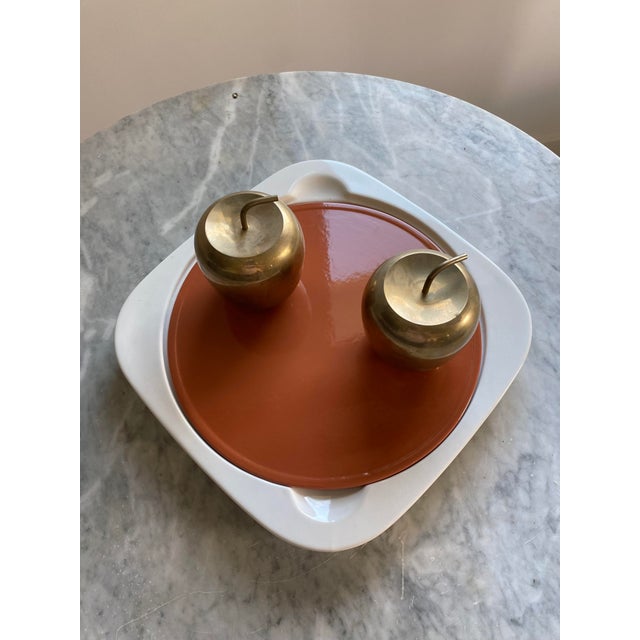 Michael Graves Ceramic Chilled Food Serving Dish, Post-Modern Design For Sale - Image 11 of 18