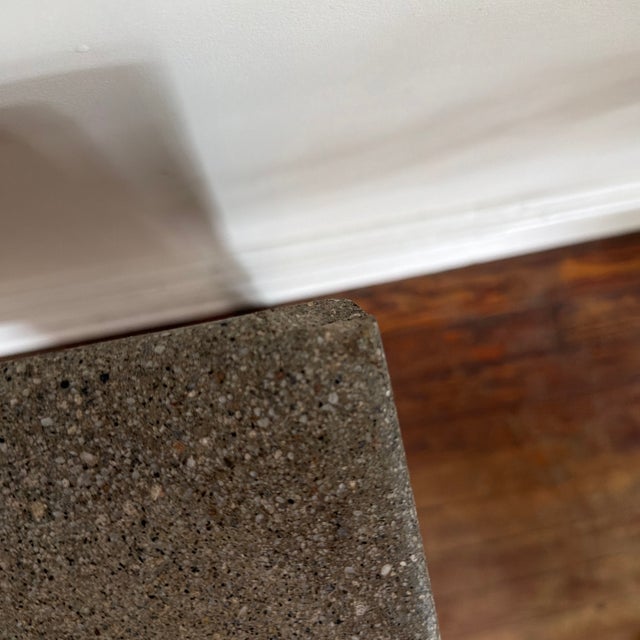 Cb2 Concrete Parsons Waterfall Console For Sale - Image 11 of 12