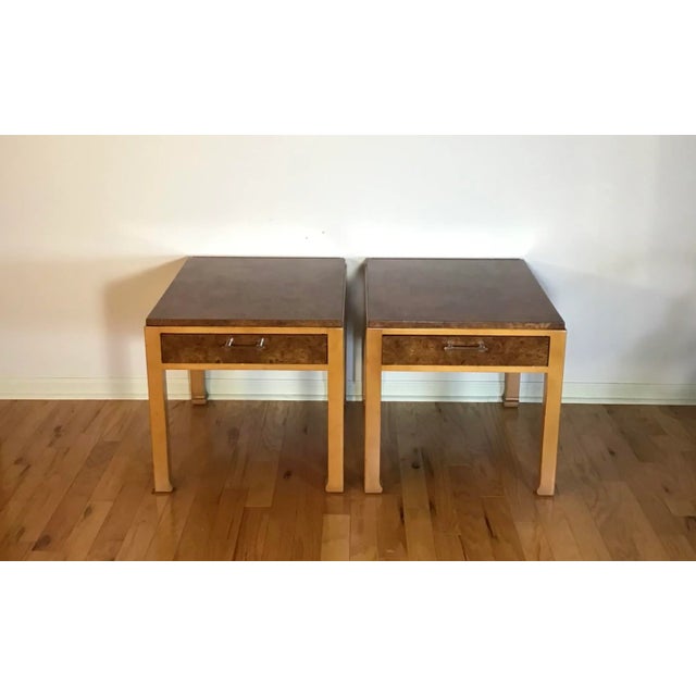 Vintage Mid Century Modern Baker Side Tables a Pair Chairish
