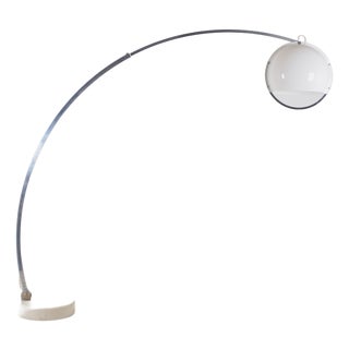 Italian Arc Floor Lamp by Guzzini, 1970s For Sale