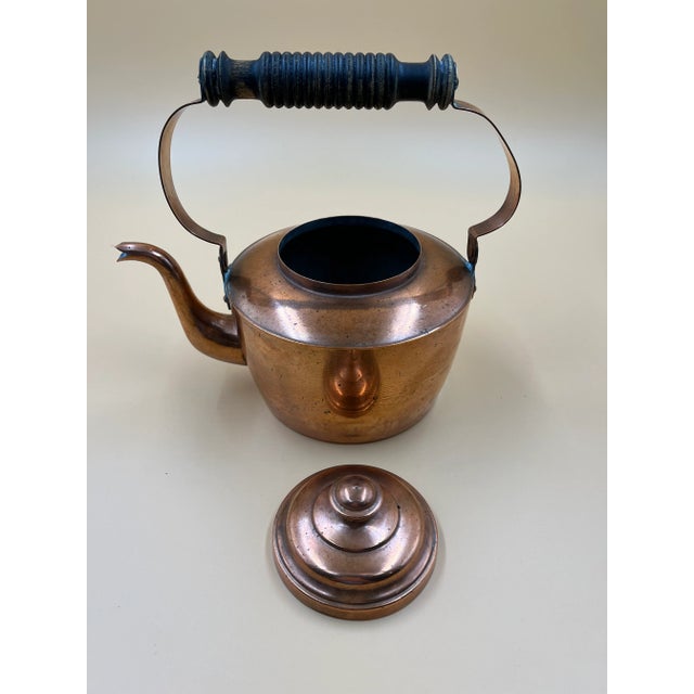 Late 19th Century Antique European Copper Kettle For Sale - Image 5 of 13