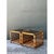 Wood Vintage Trellis Rattan and Glass Side Tables - Pair For Sale - Image 7 of 12