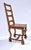 Set of Four Country French Folk Style Os De Mouton Dining Chairs, Oak, 1980s For Sale - Image 10 of 12