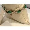 11 Carat Natural Emerald & Diamond Cocktail Tennis Bracelet 14 Karat White Gold For Sale - Image 16 of 18